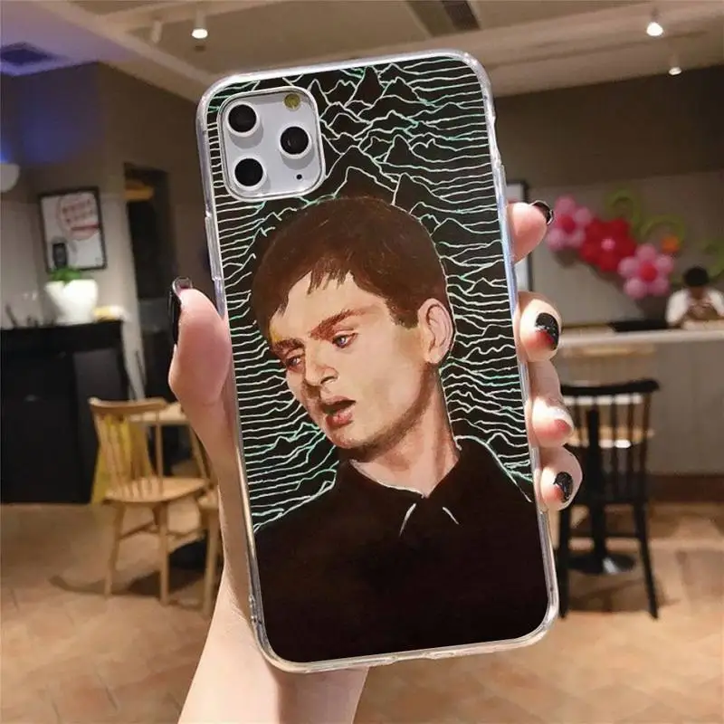 

Joy Division Ian Curtis Phone Case Transparent for iPhone 6 7 8 11 12 s mini pro X XS XR MAX Plus cover funda shell