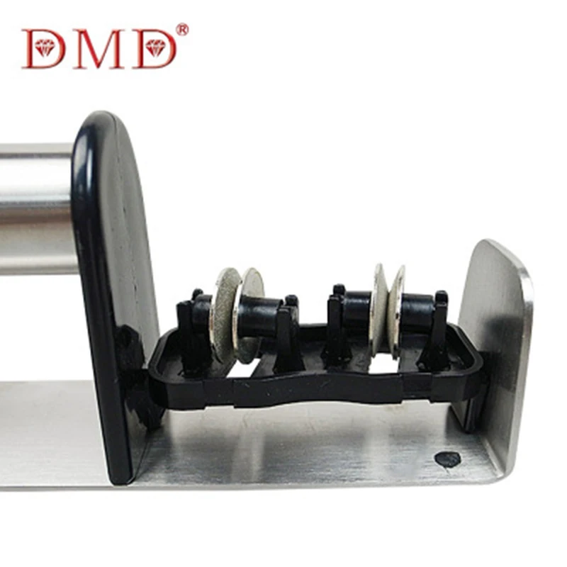DMD нержавеющая сталь Ручка грубая тонкая ручка 2 этап точилка для ножей вложение