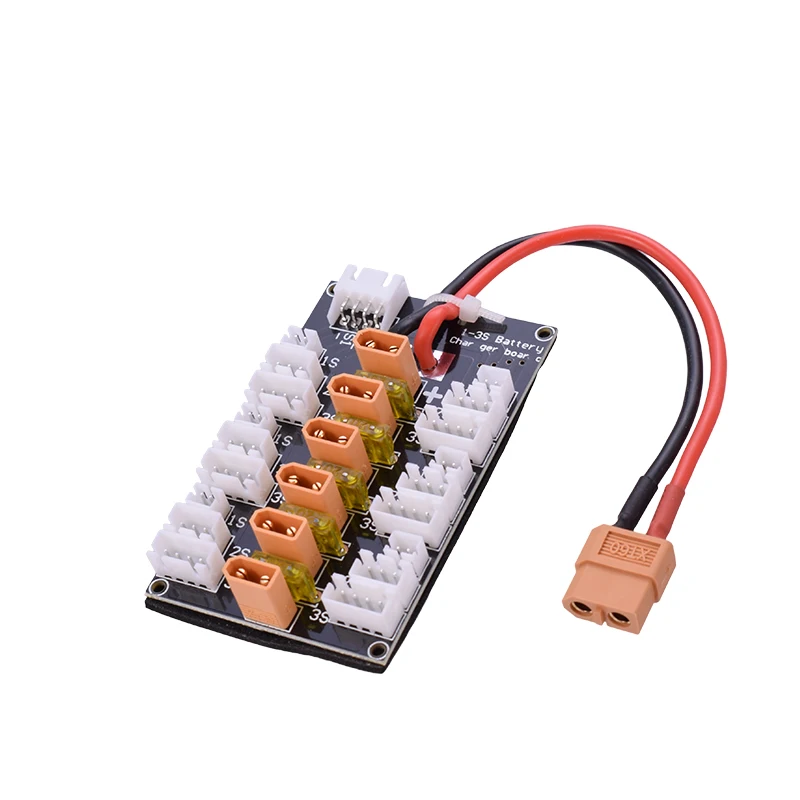 1S 3S XT30 Plug Lipo батарея параллельная зарядная плата с 6 шт. до XT60 RC Battery Balance Charge