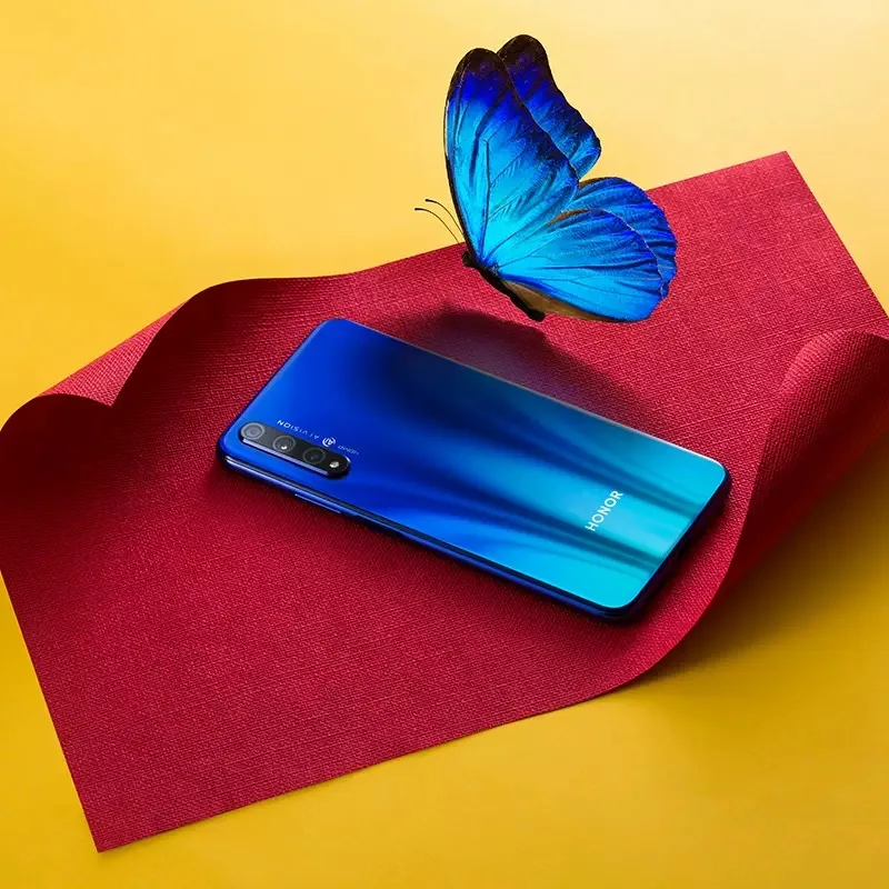 Honor 20 S мобильный телефон honor 20 S 6,26 дюймов Восьмиядерный Android 9,0 отпечаток пальца ID GPU Turbo 3,0 Google play 20 Вт Быстрая зарядка