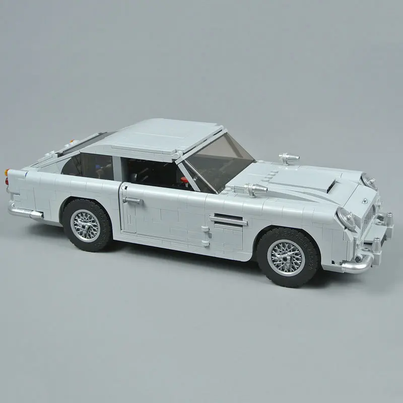 21046 Creator James Bond известный автомобиль Aston DB5 Модель Строительный Блок Совместимые части игрушек с bela Technic