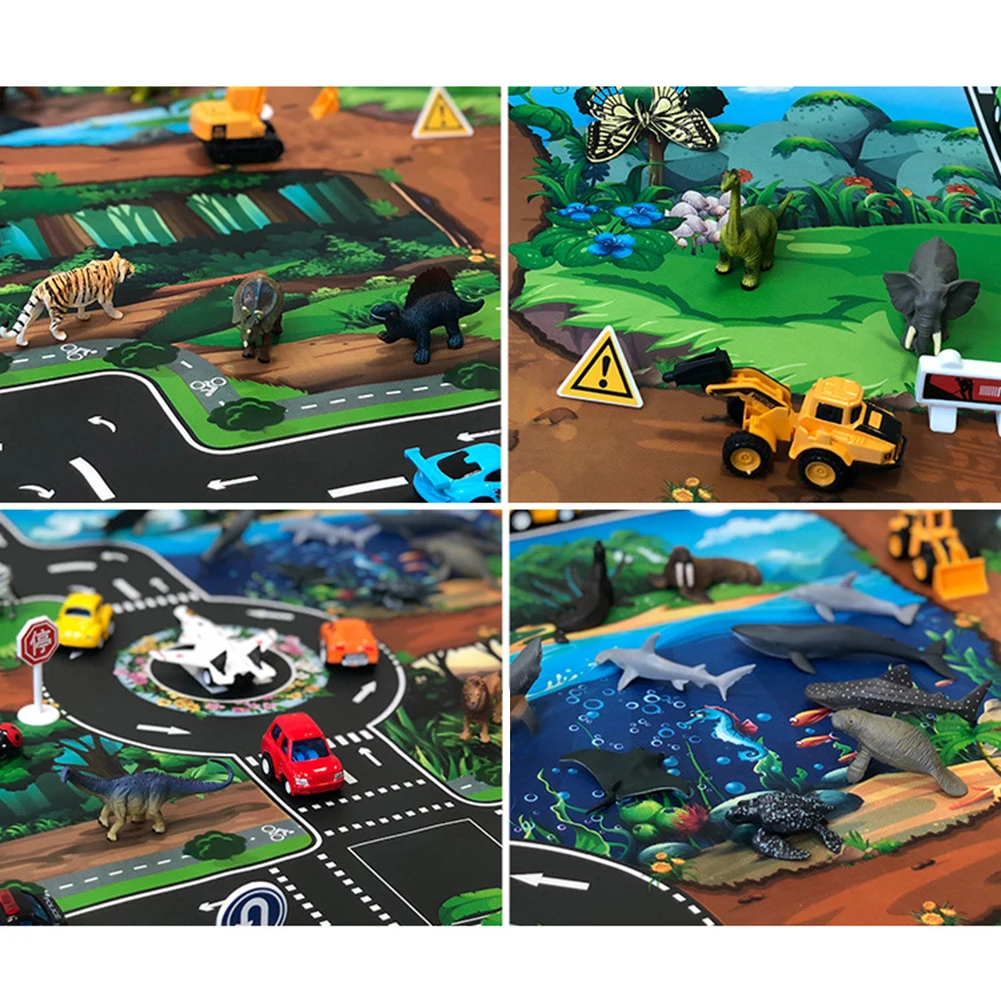 Игровой коврик ортопедический 100x130 см | Игрушки и хобби