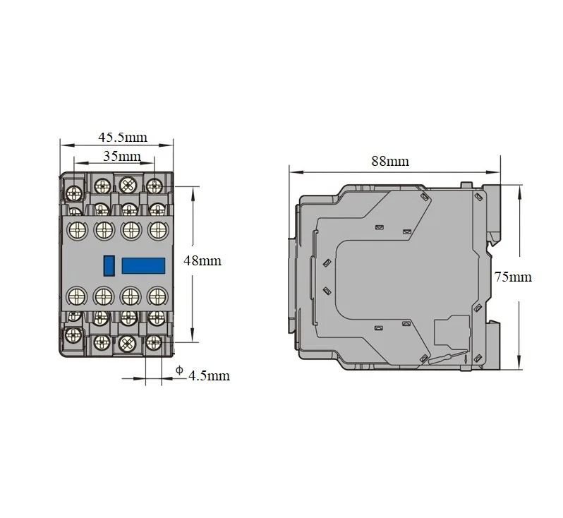 CHINT NXC 12 контактор 12A 1NO + 1NC переменного тока 24V 36V 48V 110V 127V 220V 380V 415V|Замыкатели| |