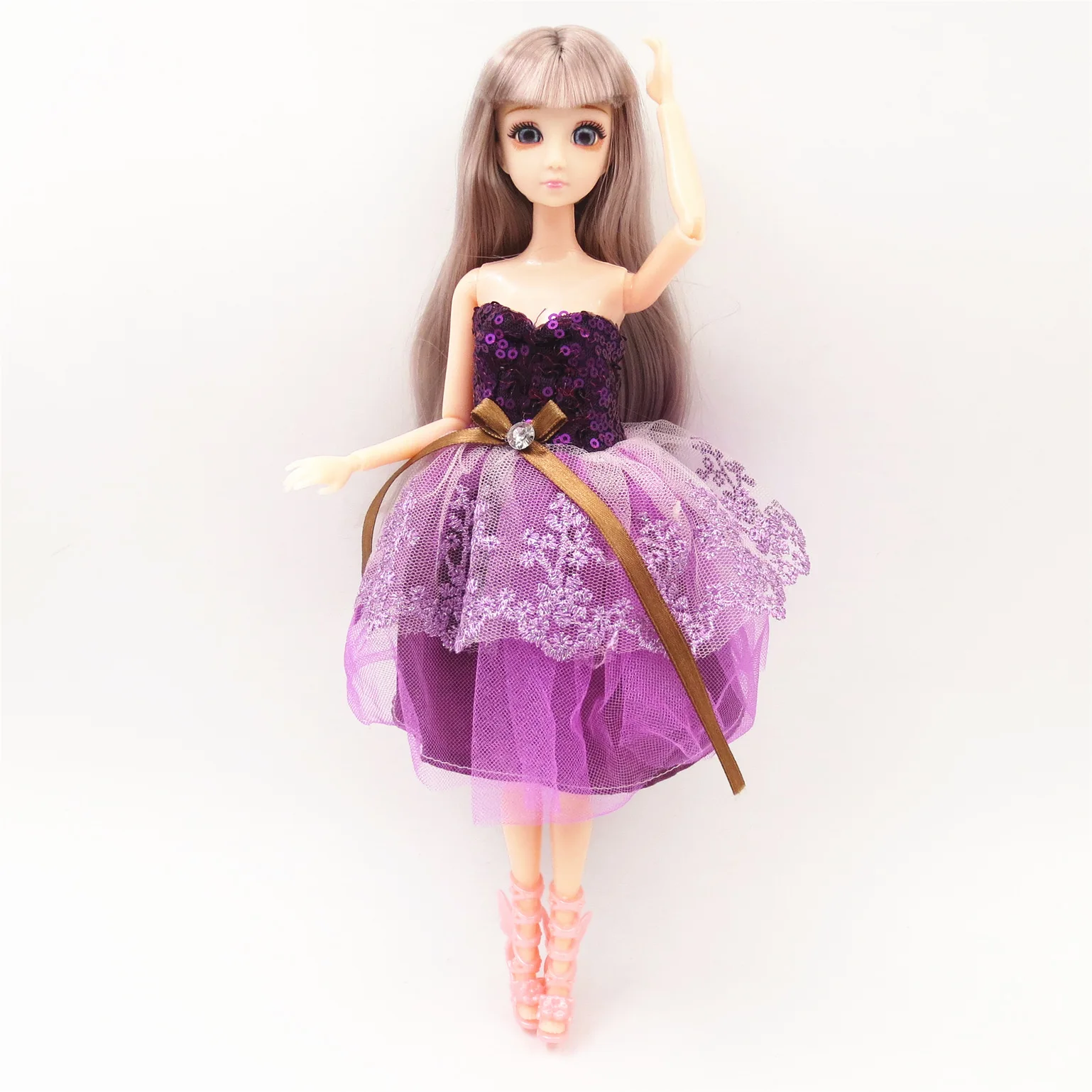 Кукольное платье 30 см модная одежда для девочек сделай сам подарок пальто