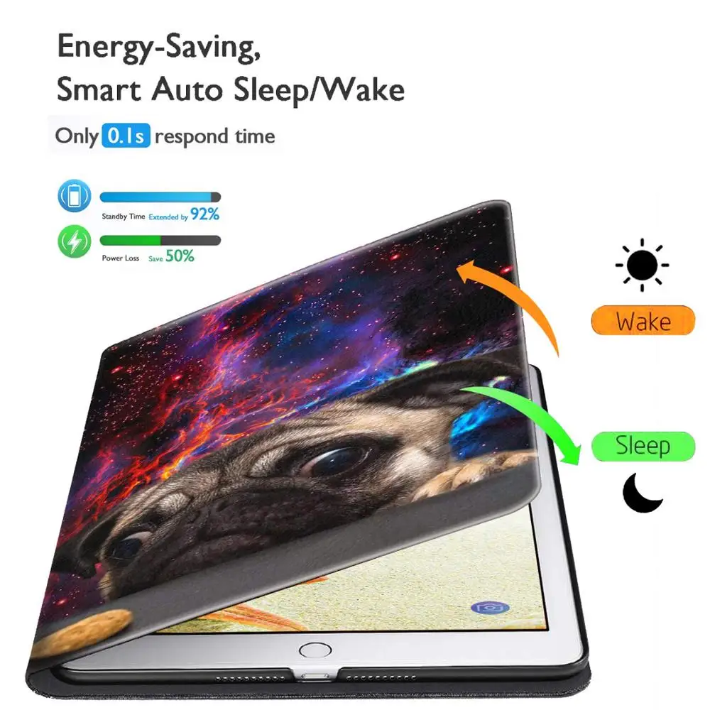 Для Apple 9 7 &quot2018/2017 ipad 6th/5th Gen Air 2 Чехол чехол книжка с регулируемой подставкой