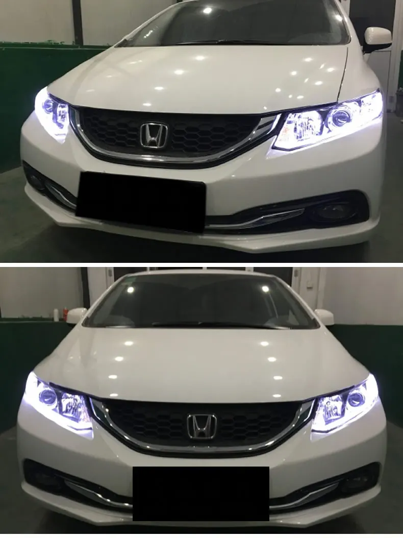 Автомобильный Стайлинг для Honda Civic Bi-xenon двойной объектив HID комплект Автомобильный Стайлинг 8 поколение для Honda Civic фары парковка 2006-2012