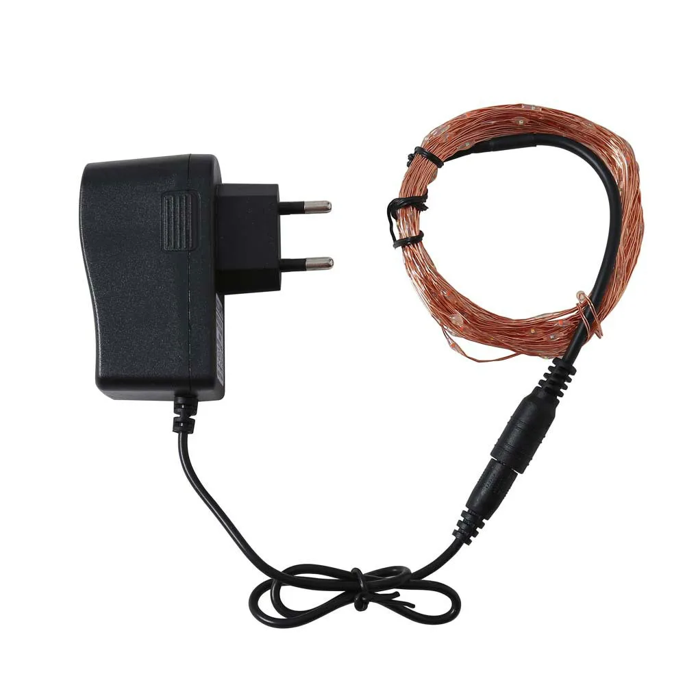 Проводная лампа евро КОД плагин медные струны DC головки Свадебный Фонарь