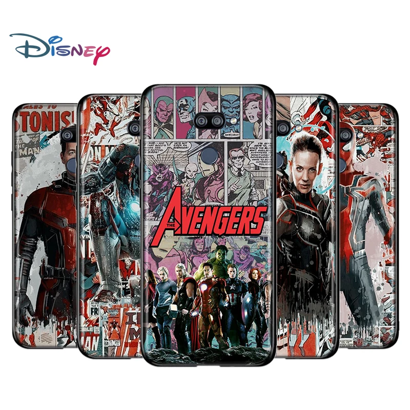 

The Avengers superheroes For LG K22 K71 K61 K51S K41S K30 K20 2019 Q60 V60 V50S V40 V35 V30S V30 G8S G8X ThinQ Phone Case