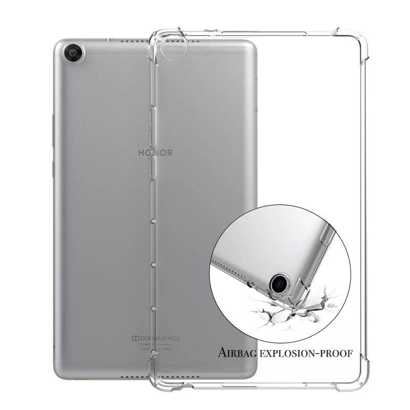 

For Huawei MediaPad T3 10 9.6 T5 8.0 10.1 Case TPU Silicon Transparent Cover for MediaPad M3 M5 8.4 Lite 8.0 10.1 Coque Fundas