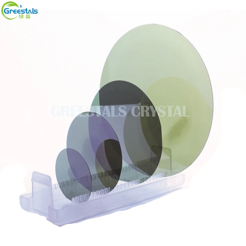 

6'' inch Silicon Carbide SiC crystal substrate wafer 4H N Type test Grade 0.5mm thickness unpolished