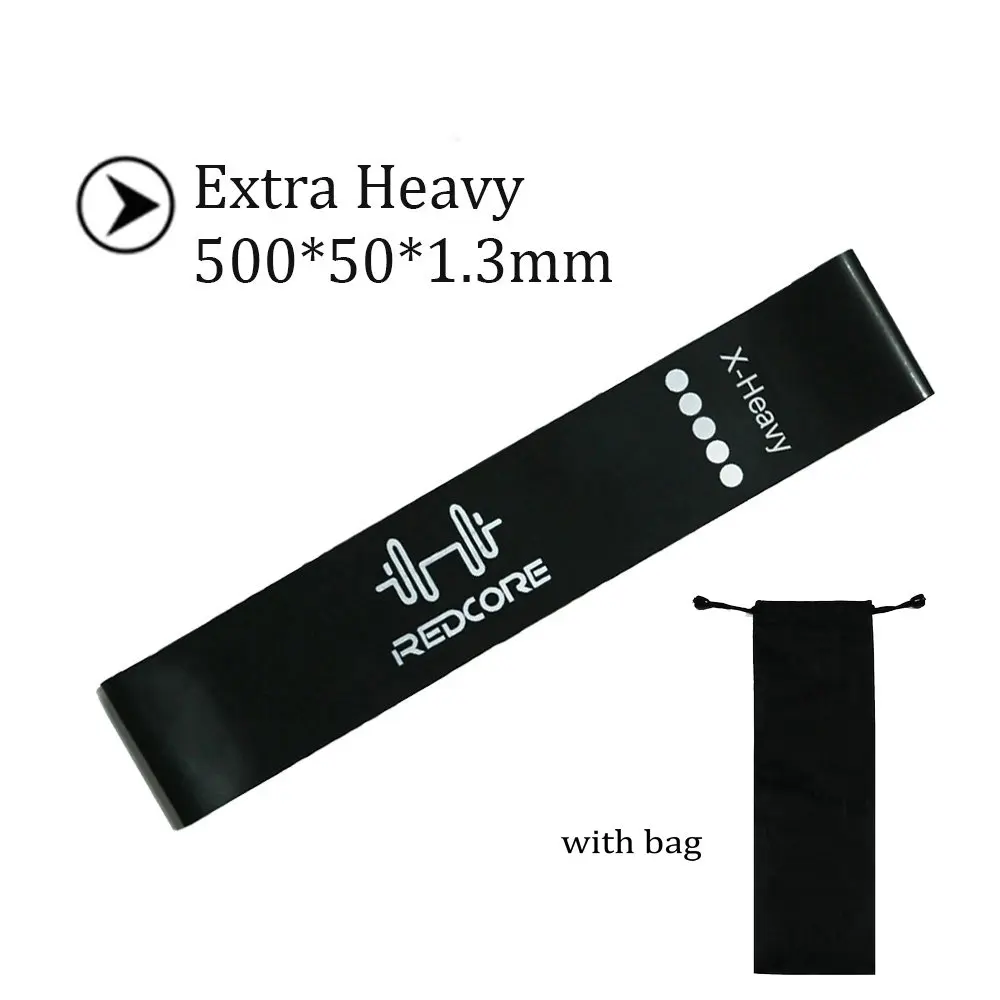 X-Heavy with bag 5 уровневые Эспандеры для йоги, 15-45 фунтов, для фитнеса, пилатеса, кроссфита, тренировки, тянущаяся веревка, 0,35 мм-1,1 мм, резиновая петля для спортзала и тренировок - Цвет: X-Heavy with bag