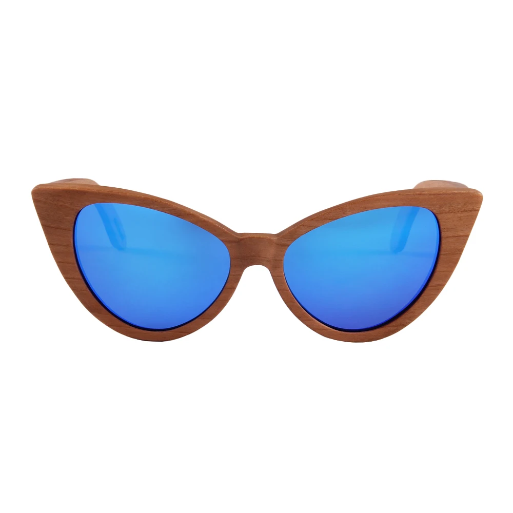 CONCHEN винтажные деревянные поляризационные солнцезащитные очки для женщин