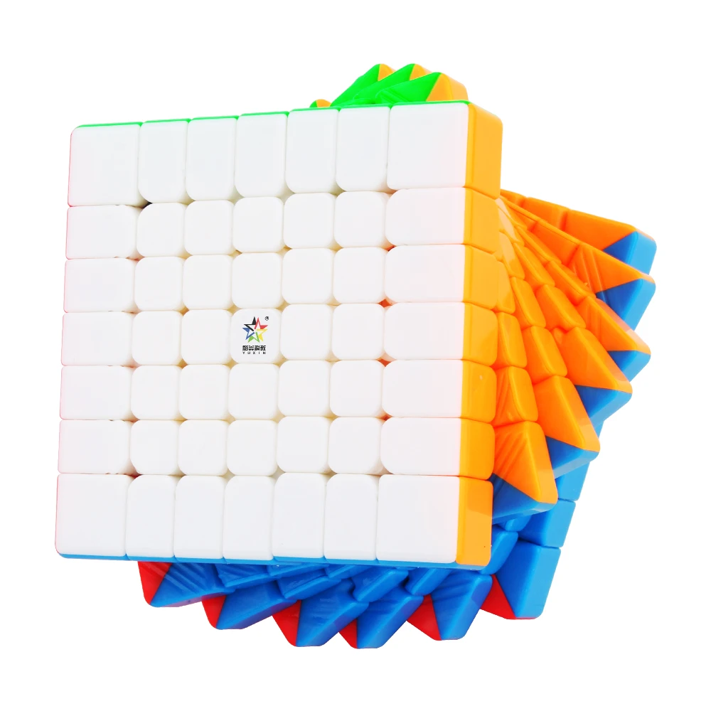 Новинка Yuxin Little Magic 7x7x7 M скоростной 7x7 магический Магнитный куб пазл
