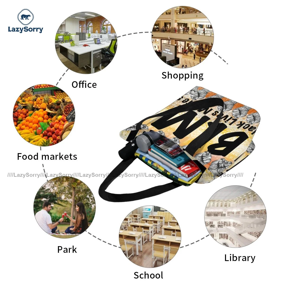 

Creed Shopping Bag Shopping Female Handbag Bulk Reusable Cloth Bags