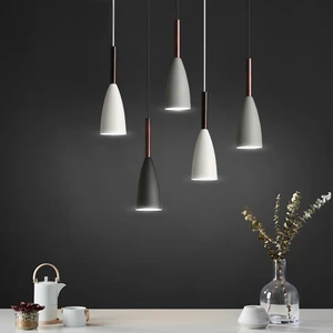 Nordic Modern Pendant Lighting Over Dining Table Kitchen Island Hanging Lamps Dining Room Lights E27 Minimalist Pendant Lights