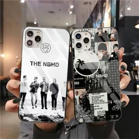 the neighbourhood nbhd phone case tempered glass for iphone 12 pro max mini 11 pro xr xs max 8 x 7 6s 6 plus se 2020 cover