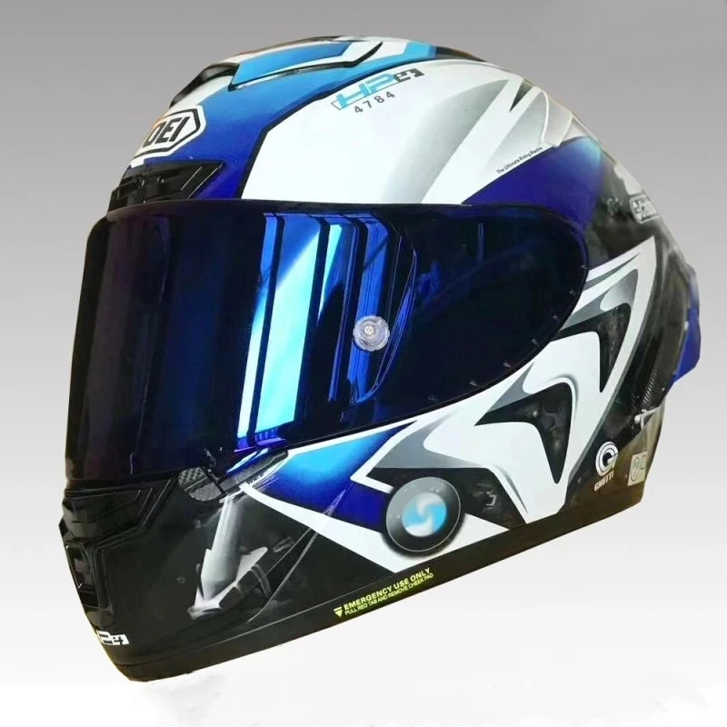 

Full Face Motorcycle helmet X14 HP44 RRS1000 BLUE Helmet helmet Riding Motocross Racing Motobike Helmet