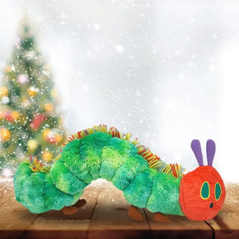 

Cartoon Multicolor Caterpillar Plush Stuffed Toy 40CM Throw Pillow Cushion Kids Gift Cute Movie Character Birthday toy gifts