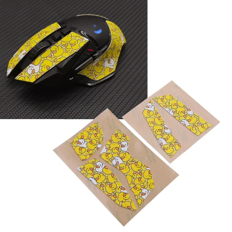 Цветная наклейка для мыши Hotline боковая игровой logitech G502 противоскользящая лента