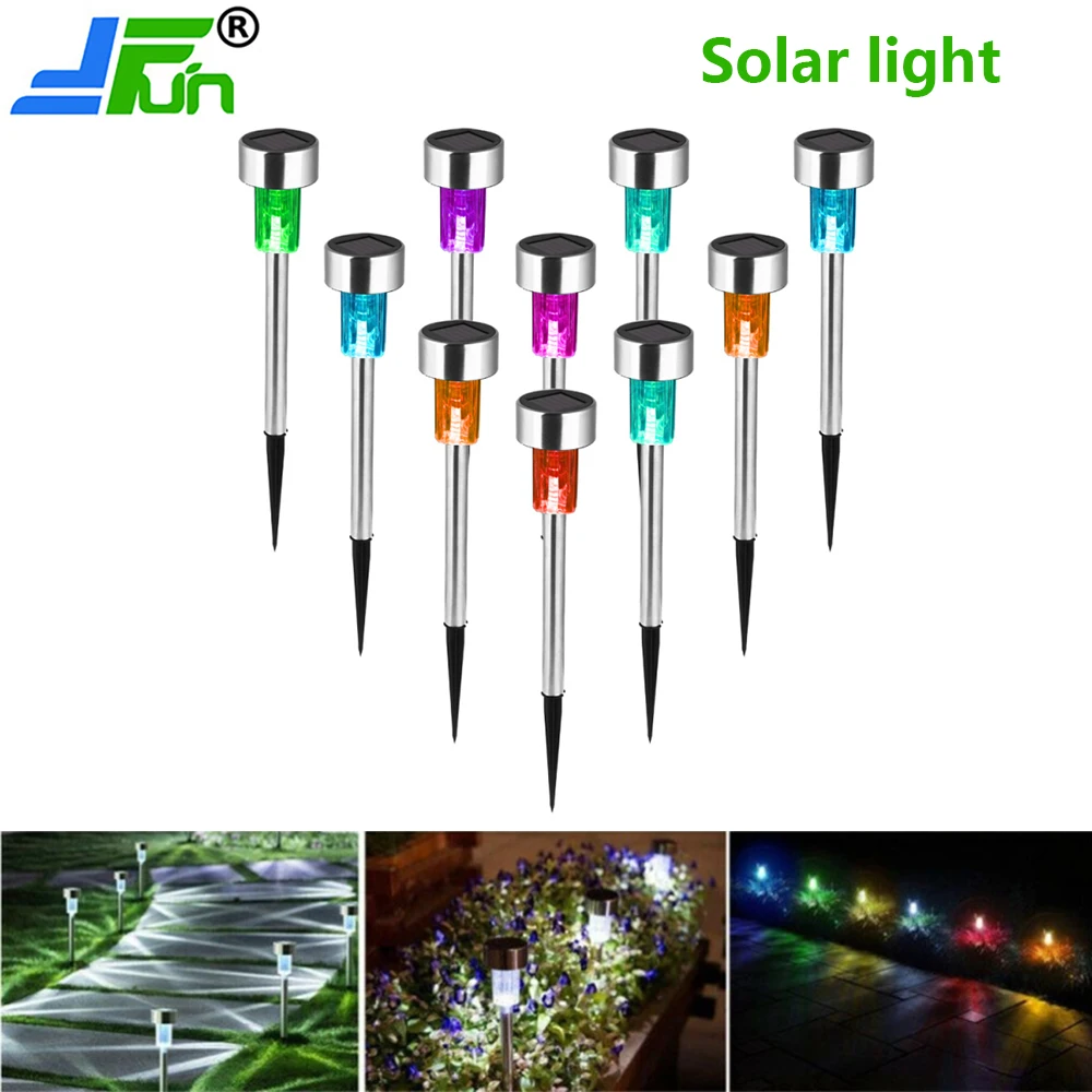 Солнечный светильник лужайки лампы на солнечных батареях Открытый светодиодный