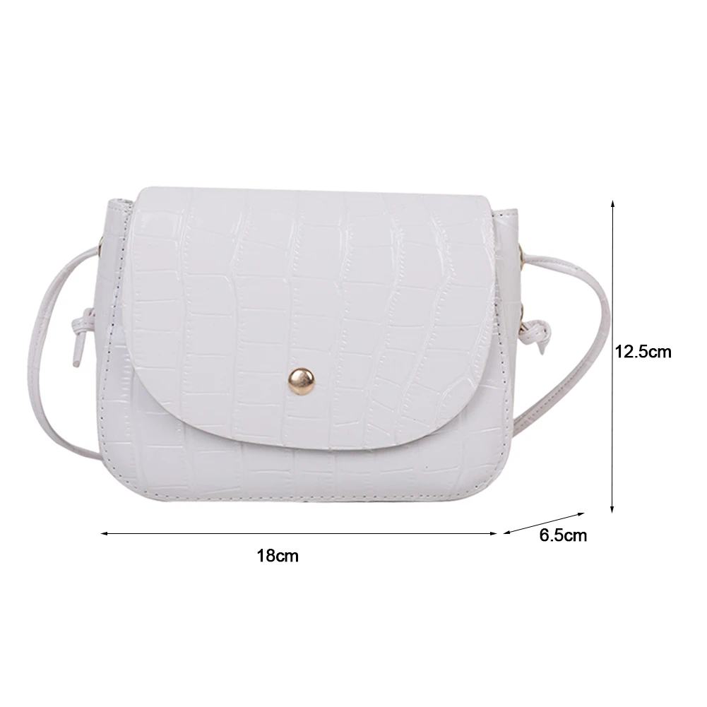 

Mini Ladies Shoulder Bags with Stone Pattern Designed Small Mini Handbags Purse PU Leather Casual Ladies Crossbody Handbags