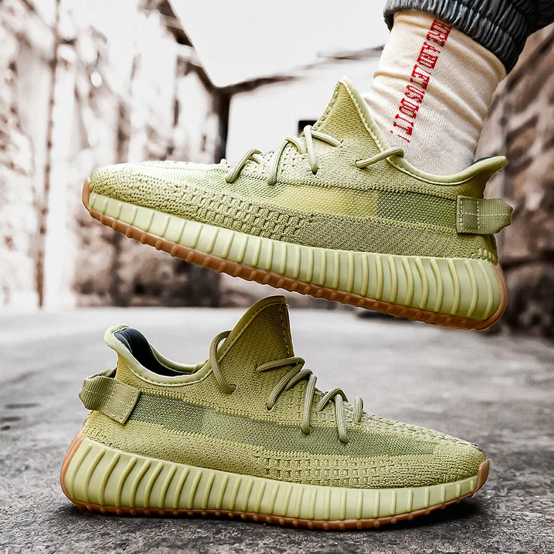 

High Quality Men 350V2 Sand Taupe Oreo Low Reflective Sneakers Breathable Training Zapatillas tennis Kanye West Shoes