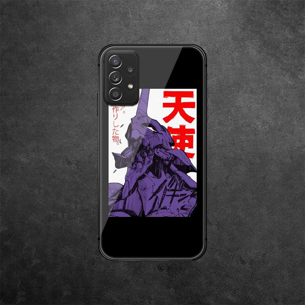 

Neons Genesi Evangelions Anime Tempered Glass Phone Case Cover For Samsung Galaxy A 10 12 20 E 21 30 32 50 40 51 52 70 71 72 S