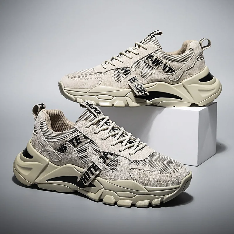 2019 мужская повседневная обувь на толстой подошве мужские кроссовки трендовые