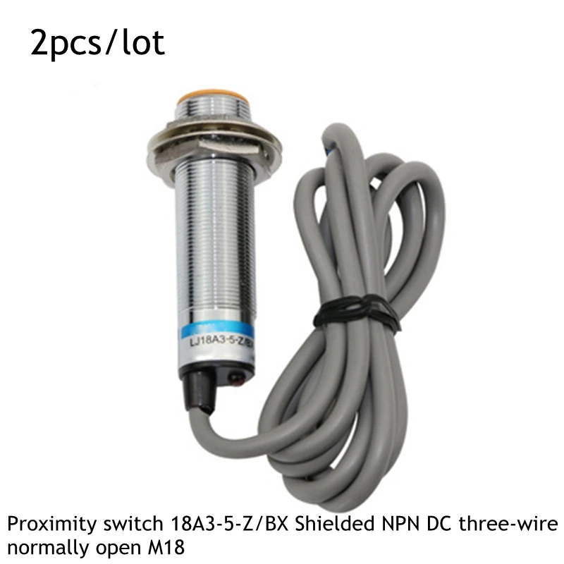 2 шт./лот Бесконтактный переключатель 18A3-5-Z/BX экранированный NPN DC трехпроводной