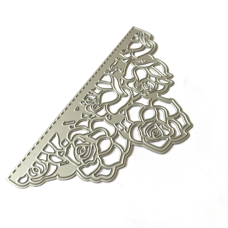 Металлические Вырубные штампы новинка 2020 ремесла с изображением роз цветов для