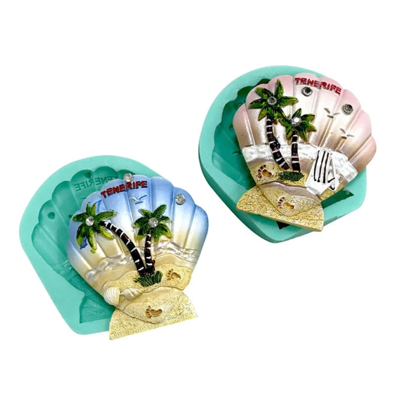 

Силиконовый материал, искусственная кожа, форма кокосового дерева, s для рукоделия, выпечка, подарки для любителей выпечки