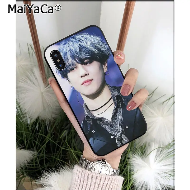 Высококачественный чехол для мобильного телефона MaiYaCa Kpop GOT7 Apple iPhone 8 7 6 6S Plus X XS MAX 5