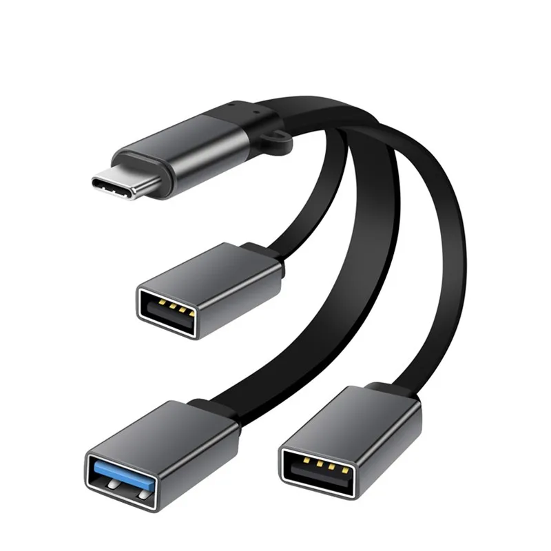 Высокое качество USB2.0 ноутбук компьютер мульти интерфейс конвертер концентратор