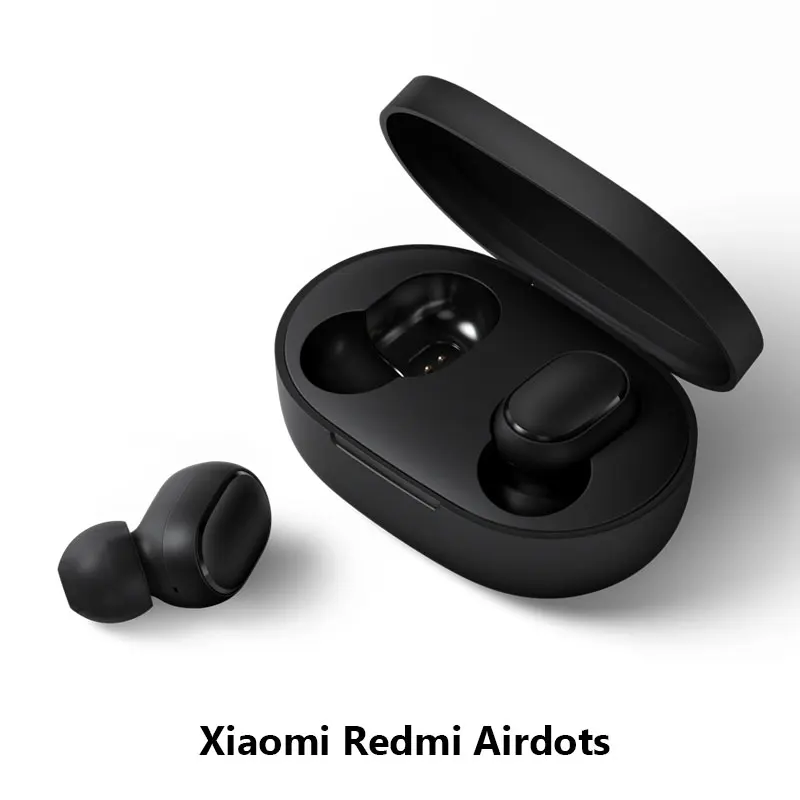 Redmi Airdots-S Xiaomi Redmi Airdots беспроводные Bluetooth наушники стерео TWS с микрофоном Handsfree AI управление Bluetooth 5,0 гарнитура Bass Eeadphones - Цвет: Redmi Airdots-S