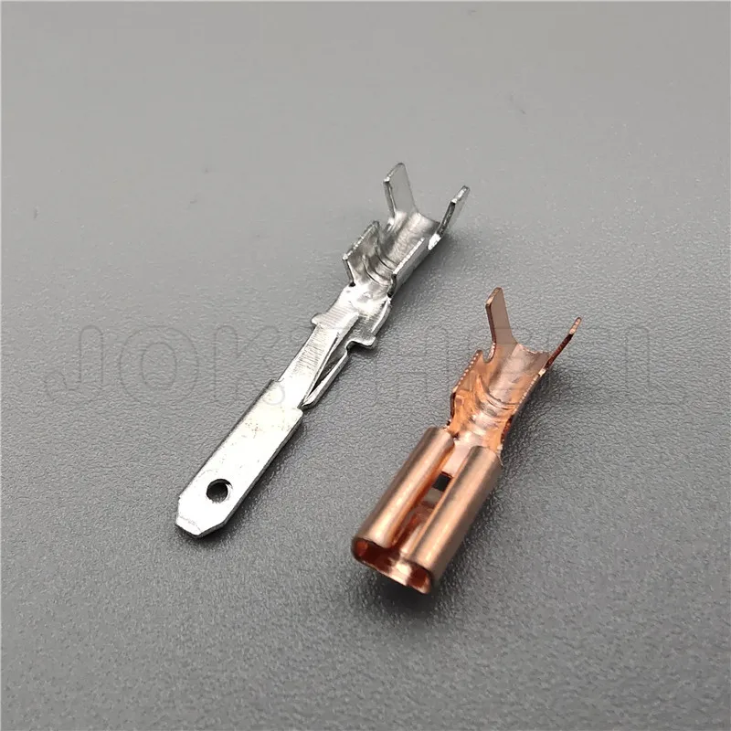 Комплект из 5/10/20/30 комплектов белый автоматический незапечатанный разъем папа