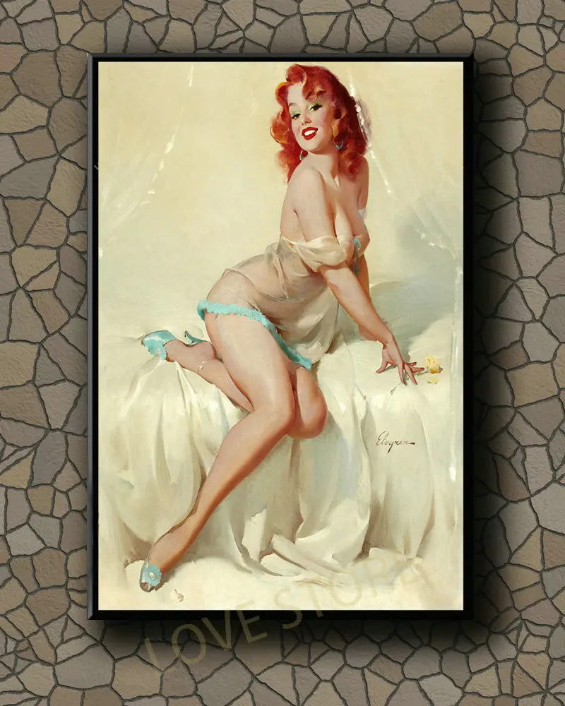 P272, винтажный красивый постер для девочек, Классическая картина, 397 шелковая ткань, постер, искусство, Декор, внутренняя окраска Gift