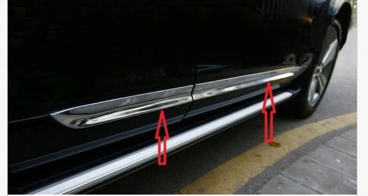 

Chrome Body door Side Molding Trims For Toyota Highlander 2008 2009 2010