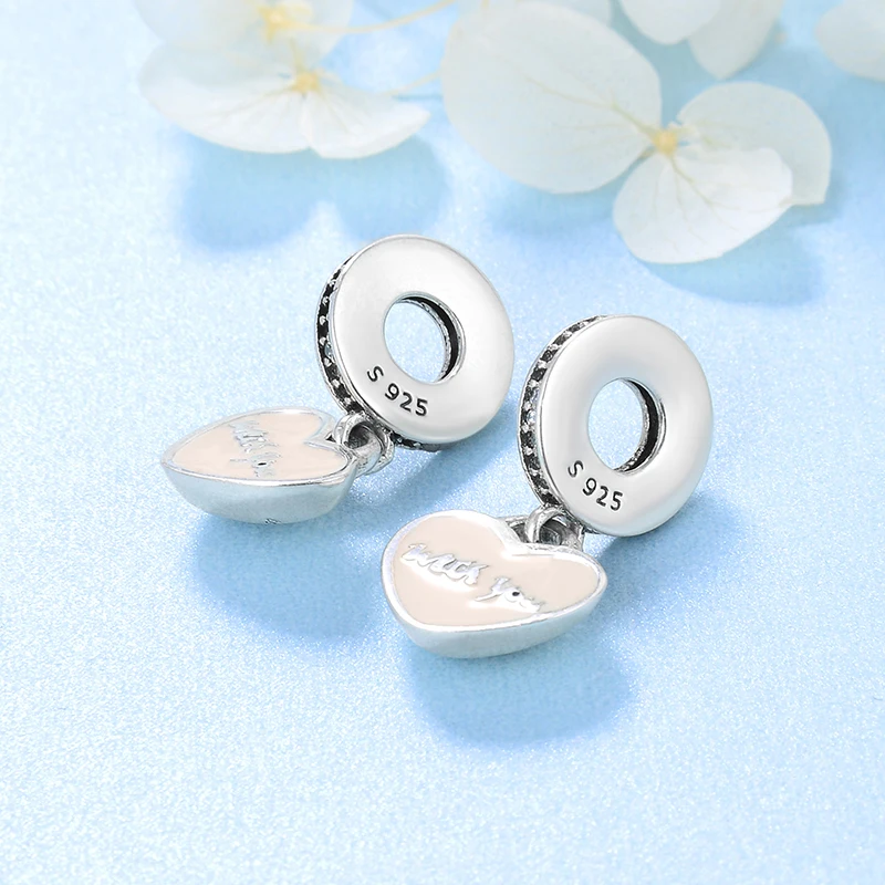 Женский браслет с подвеской из стерлингового серебра 925 пробы ювелирное изделие 2