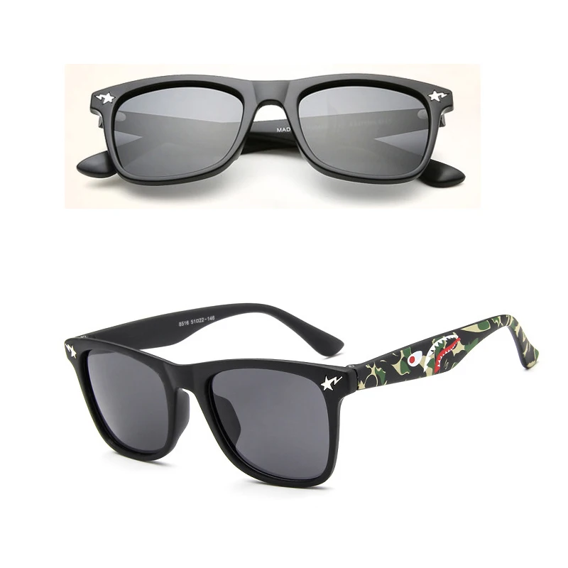 Детские солнцезащитные очки Higodoy Квадратные ретро для мальчиков и девочек