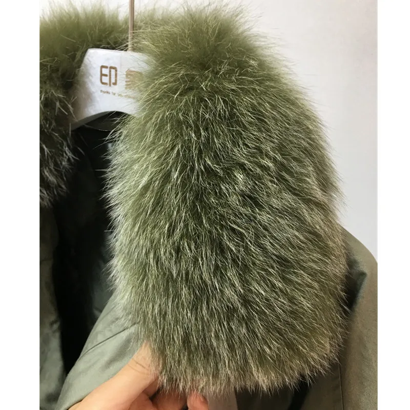 

Warm Thicken Women Winter Down Jacket 2020 Fashion Oversized Parkas Real Natural Fox Fur collar Short Coats Female Loose Outwear