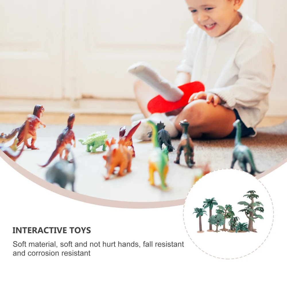 

1 Set Simulation Tree Miniature Tree Adornment Garden Sandboxie Tree Adornment