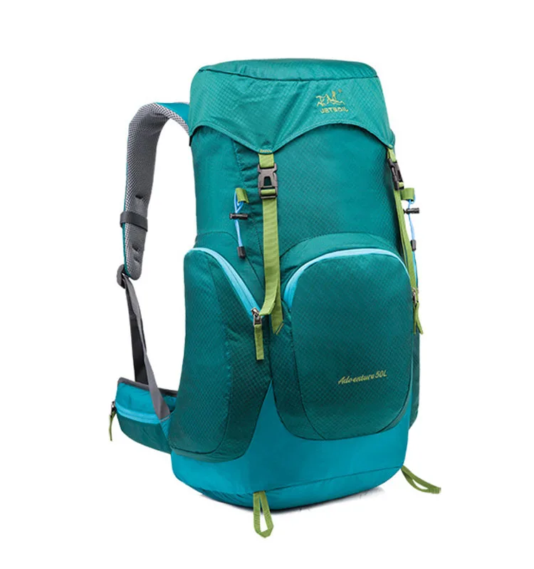 

2021 New Multifunctional Nylon Waterproof Backpack Mountaineering Bag Large Capacity Outdoor Travel Sports Backpack 50L