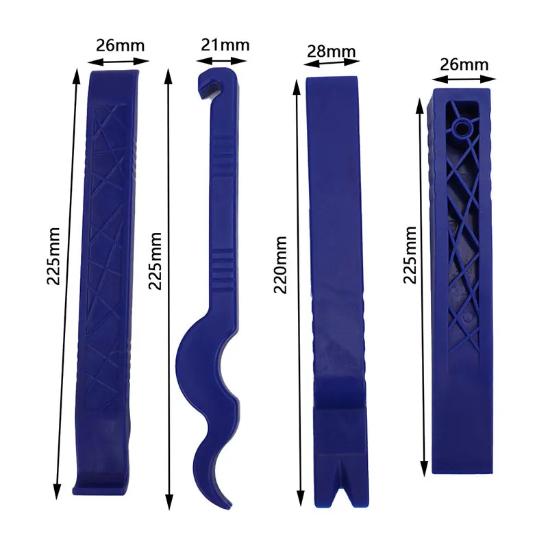 

4pcs Auto Car Door Trim Disassembly Removal Pry Tools Dashboard Plastic New Car Repair Tool