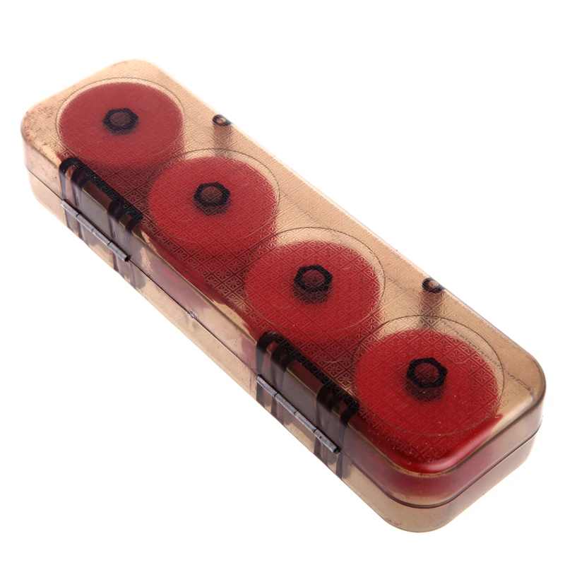 

8/16Pcs Foam Winding Board Fishing Line Shaft Bobbin Spools Tackle Box Red Lines 27RD