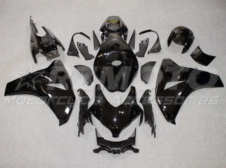 

Injection Molding New ABS Whole Fairings Kit Fit for HONDA CBR1000RR 2008 2009 2010 2011 08 09 10 11 CBR1000 black glossy
