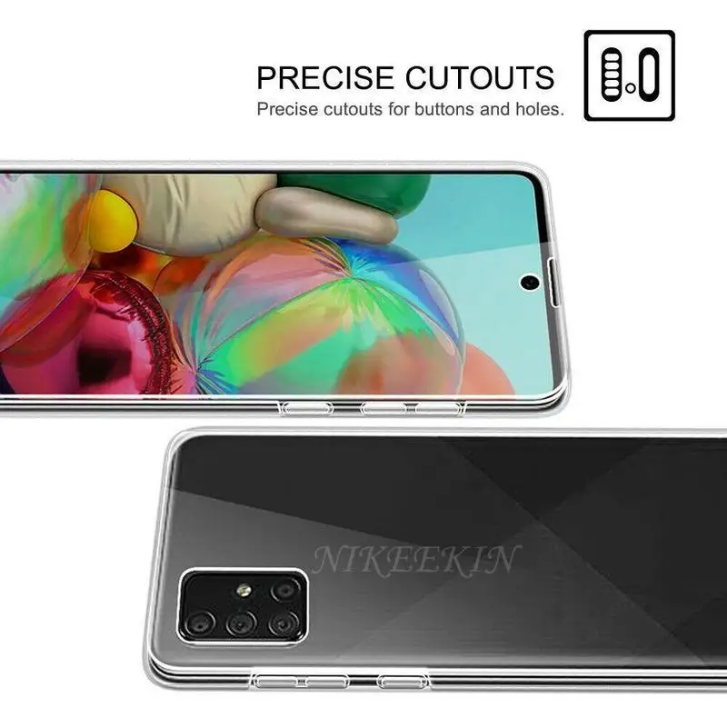 Полноразмерный чехол 360 для Samsung M51 A31 A72 A01 Core A21S M21 A51 A71 A10S A20E армированный Galaxy A32 A52