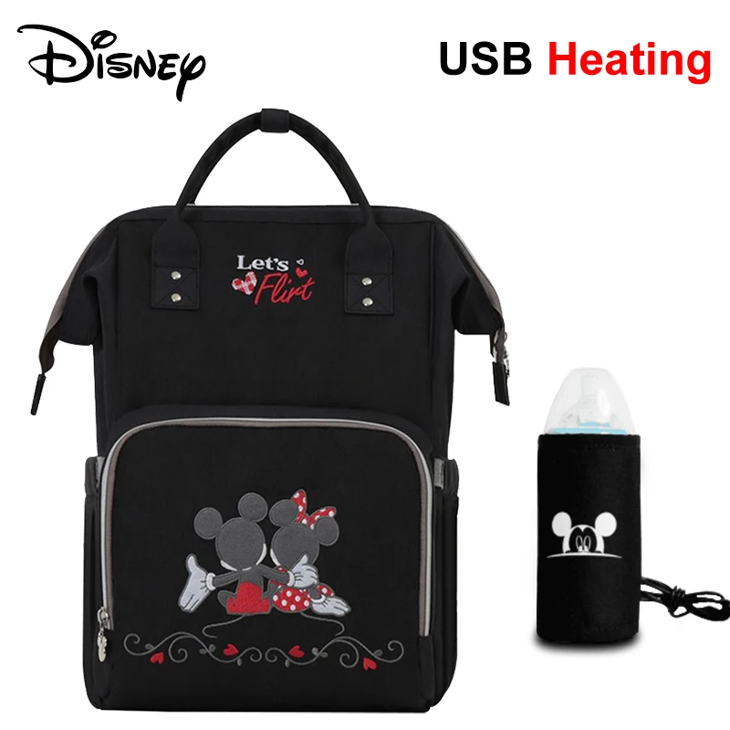 Disney mochila bebe maternidade рюкзак для детских подгузников с usb сумка-Органайзер для детских колясок водонепроницаемая сумка для детских колясок - Цвет: 4