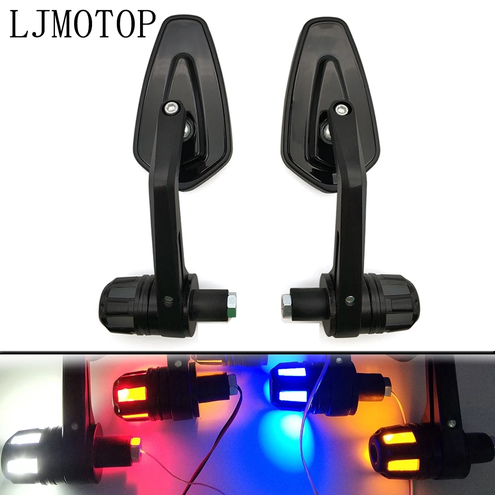 Мотоциклетное зеркало с поворотным светодиодным сигналом для модели Kawasaki H2 / H2R