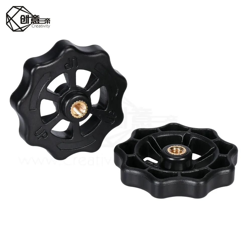 Creativity4 шт. обновленная большая ручная Поворотная Выравнивающая гайка для