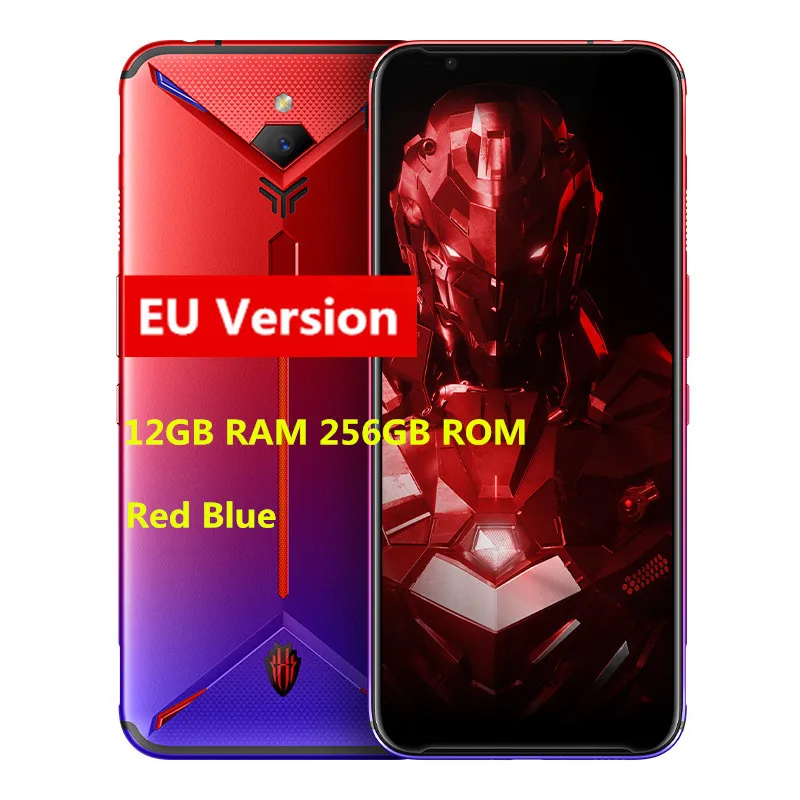 12GB256GBRedblue I Смартфон Nubia Red Magic 3 S, 8 ГБ ОЗУ, 128 Гб ПЗУ, 6,65 дюйма, Snapdragon 855 Plus, 5000 Мп+ Мп, мАч, быстрая зарядка, игровой телефон - Цвет: 12GB256GBRedblue I